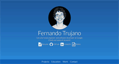 Desktop Screenshot of fernandotrujano.com