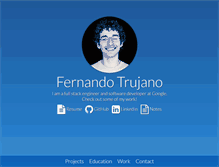 Tablet Screenshot of fernandotrujano.com